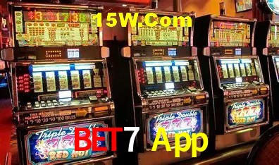 Interface moderna da plataforma Bet7 App